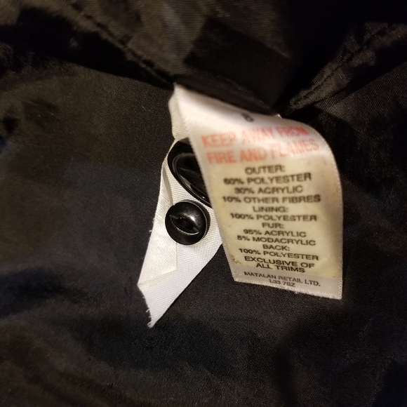 Papaya Weekend Black & White  Coat Size 8 with Pockets - Picture 9 of 9